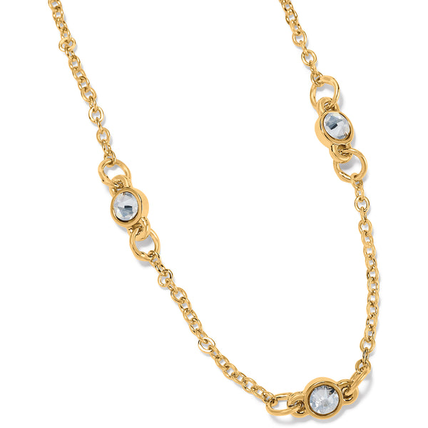 Illumina Petite Collar Necklace-Gold