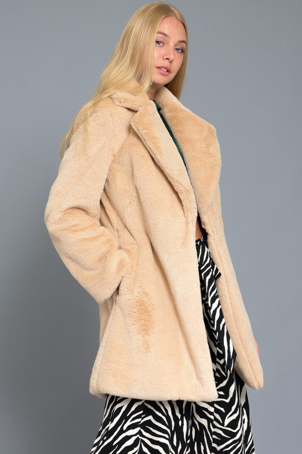 Camille Faux Fur Coat